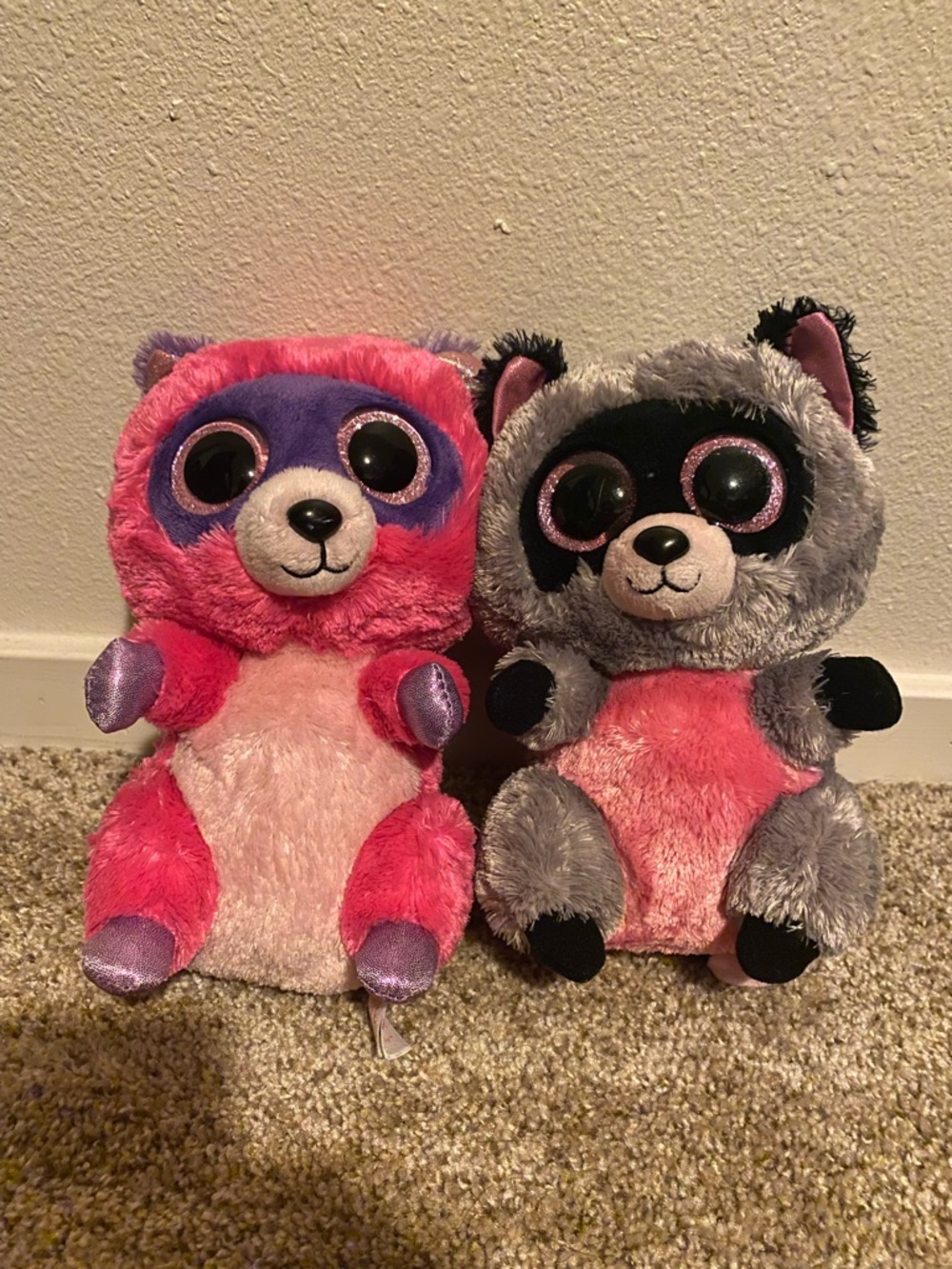 TY Beanie Boos Rocco & Roxie Plush